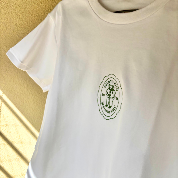 Remera bordada «Bad Bunny PR»