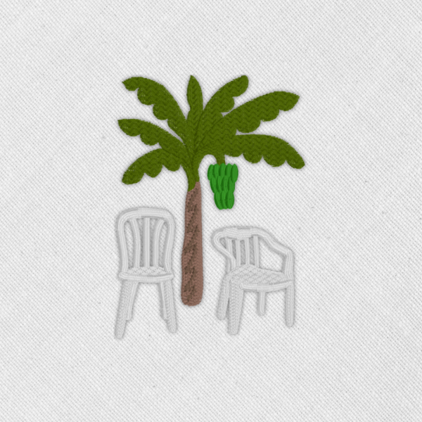 Bordado "Bad Bunny DTMF"