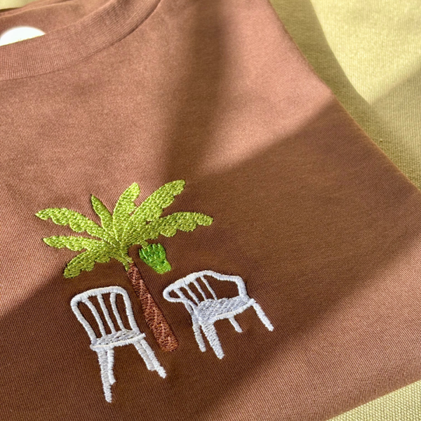 Remera bordada «Bad Bunny DTMF»