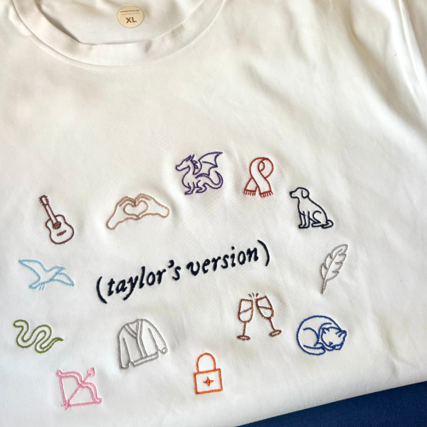 Bordado "Taylor Swift Eras"