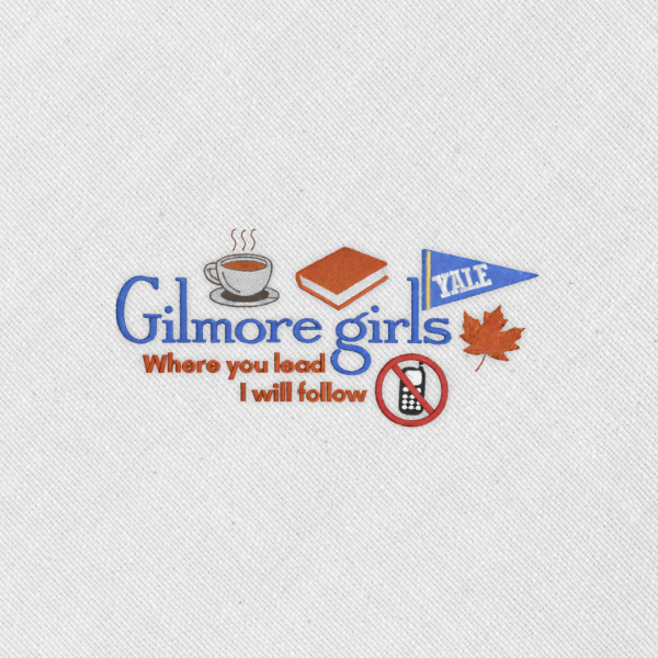 Bordado "Gilmore Girls"
