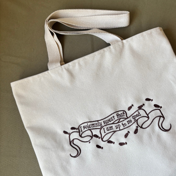 Bordado "Mapa del Merodeador"