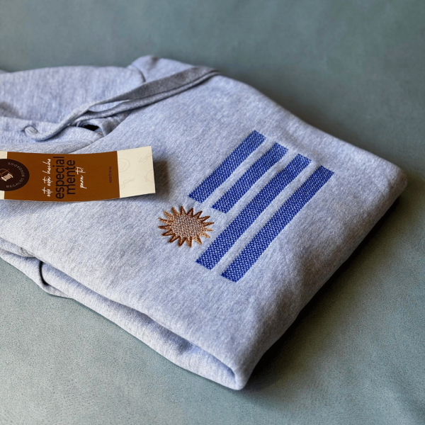 Bordado "Bandera uruguaya"