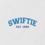 Bordado «Swiftie est. 1989»