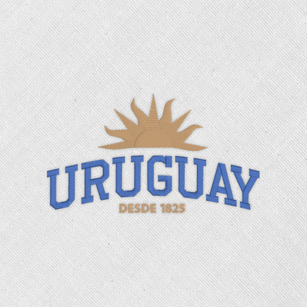 Bordado "Uruguay 1825"