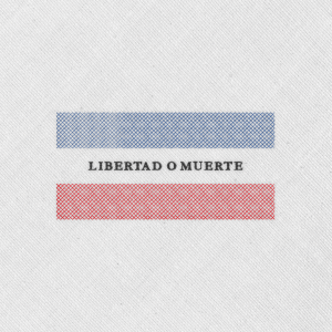 Bordado "Libertad o Muerte"