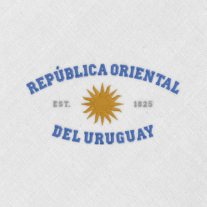 Bordado "República Oriental del Uruguay"