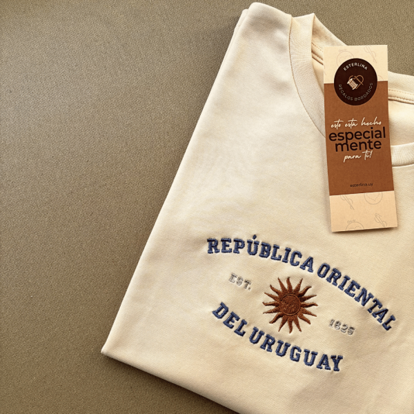 Bordado "República Oriental del Uruguay"
