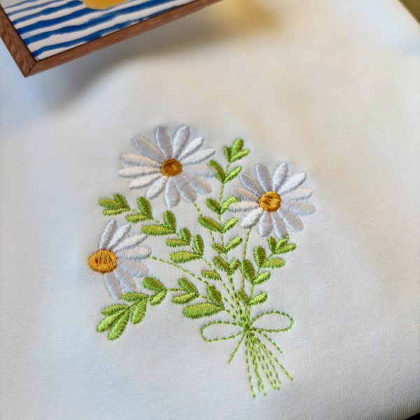 Bordado "Margaritas"