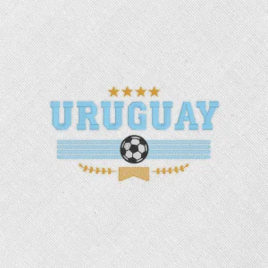 Bordado "Uruguay Mundial"