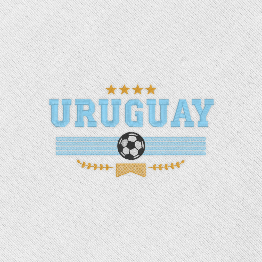 Bordado "Uruguay Mundial"