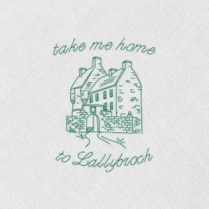 Bordado "Outlander Lallybroch"