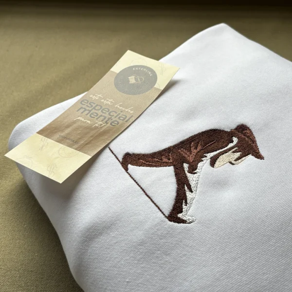 Bordado "A contraluz La Vela Puerca"