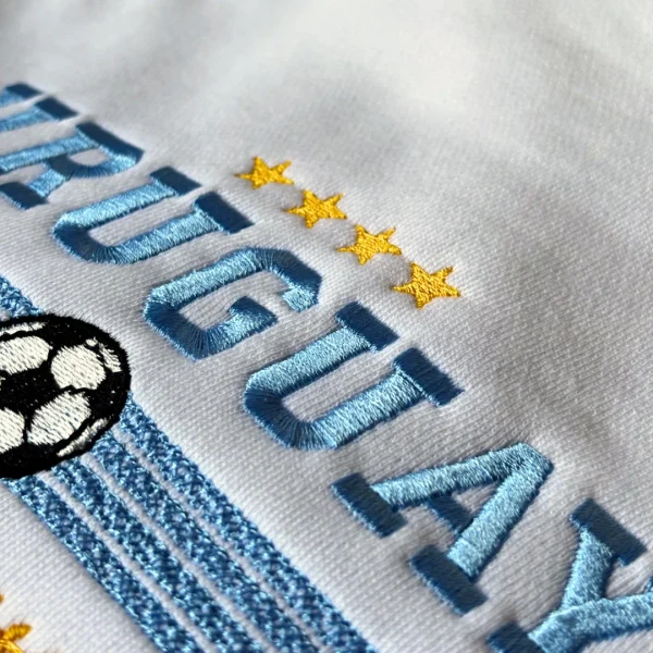 Bordado "Uruguay Mundial"