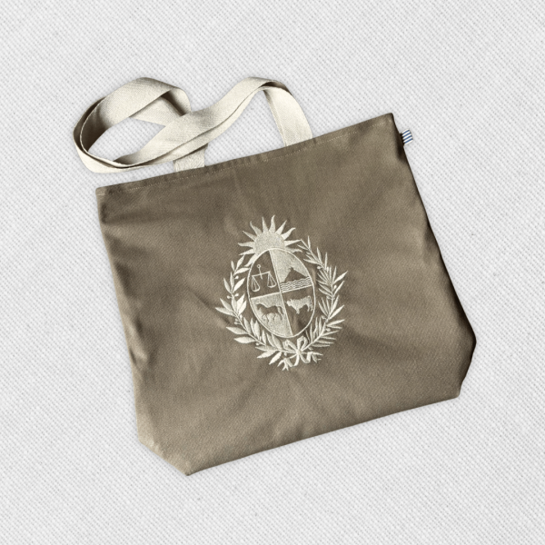 Tote bag con bordado "Escudo Nacional" - EDICIÓN ESPECIAL