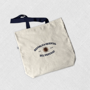 Tote bag con bordado "República Oriental del Uruguay" - EDICIÓN ESPECIAL