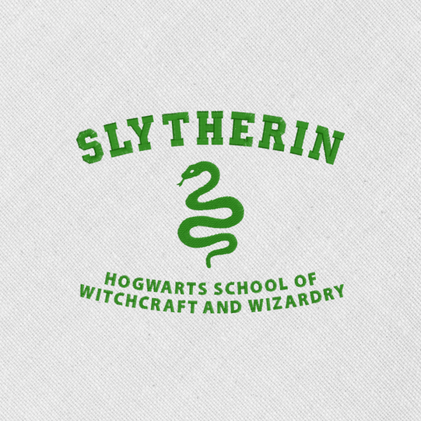 Bordado "Slytherin"